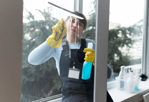 Nettoyage de vitres intérieures et extérieures à Entrepierres